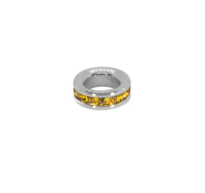 November (Topaz)  White Gold  Mini Birthstone Charm
