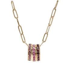 Thin Paperclip  Chain White Gold 