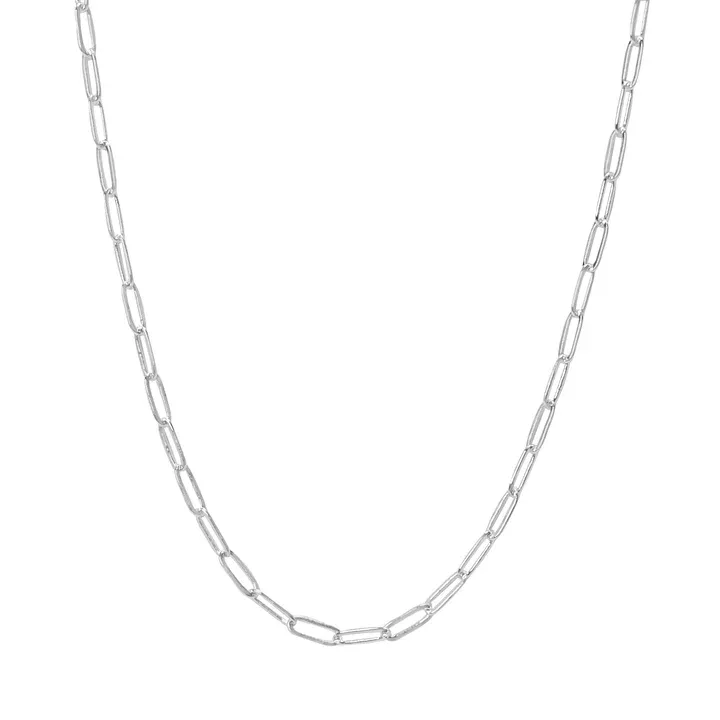 Thin Paperclip Chain Gold 