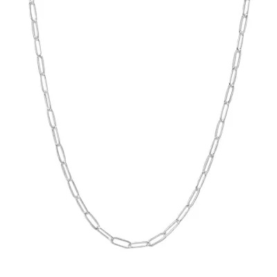 Thin Paperclip Chain Gold 