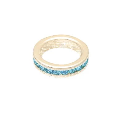 December (Turquoise) Gold Original Birthstone Charm