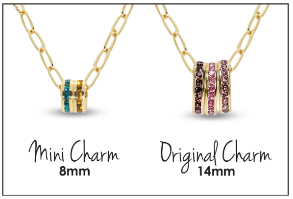 December (Turquoise) Gold Original Birthstone Charm
