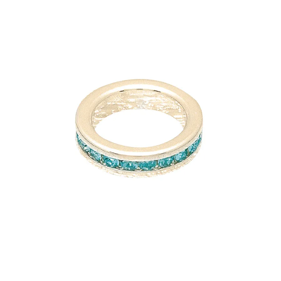 March (Aquamarine) Gold  Original Birthstone Charm