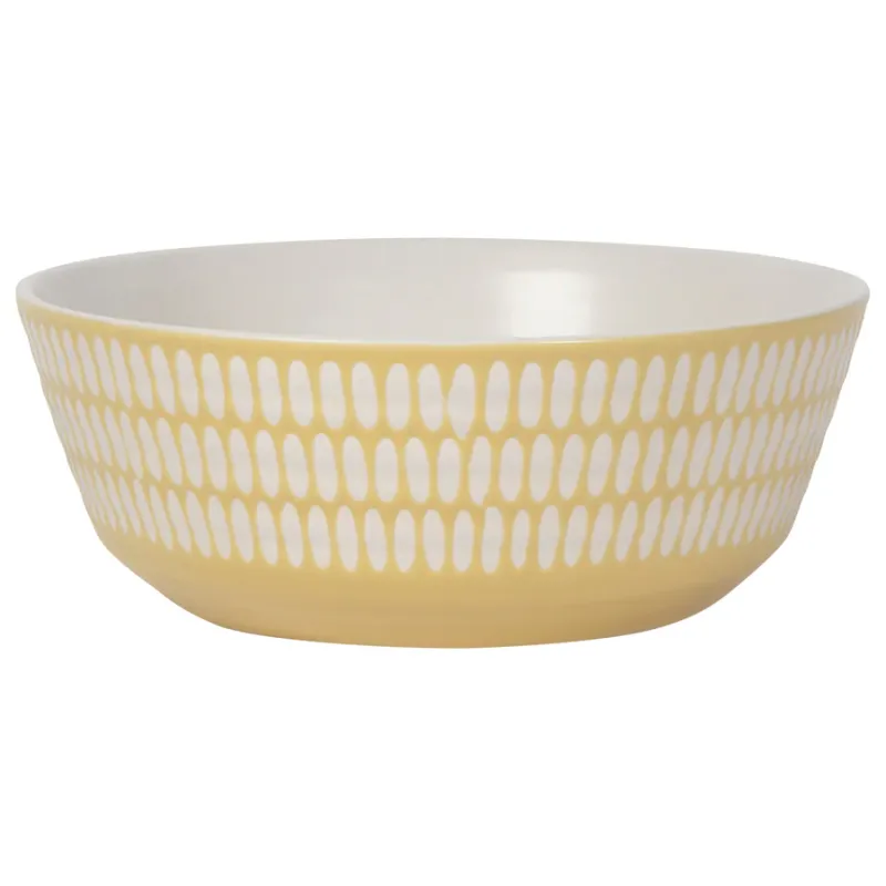 Ochre Imprint Bowl