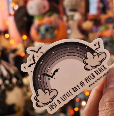 Ray of Pitch Black Sticker