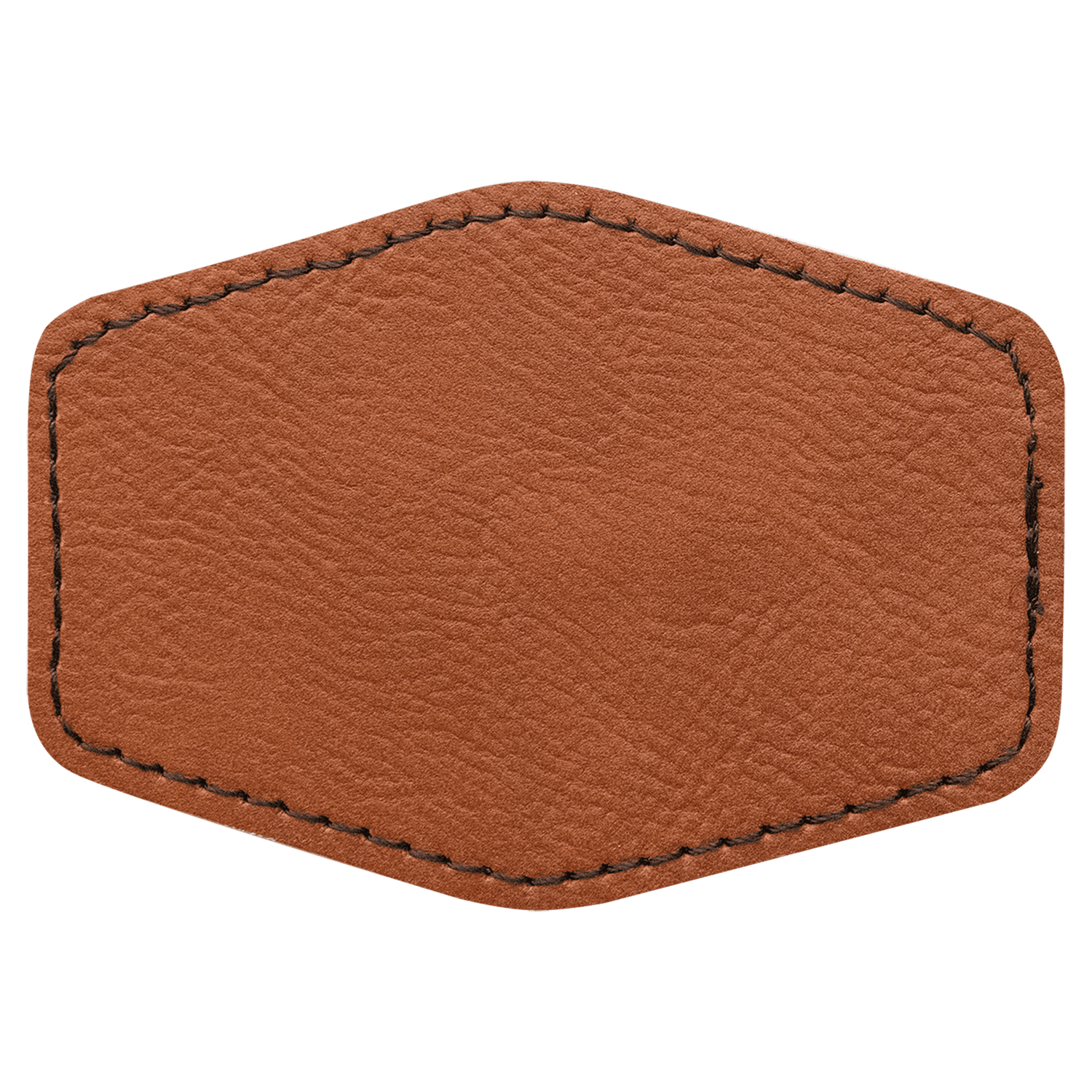 Custom Leatherette Hex Patch 3&quot; x 2&quot;