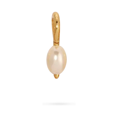Charm Garden Gold Pearl  Charm