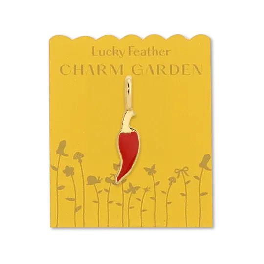 Charm Garden Gold Chili Charm