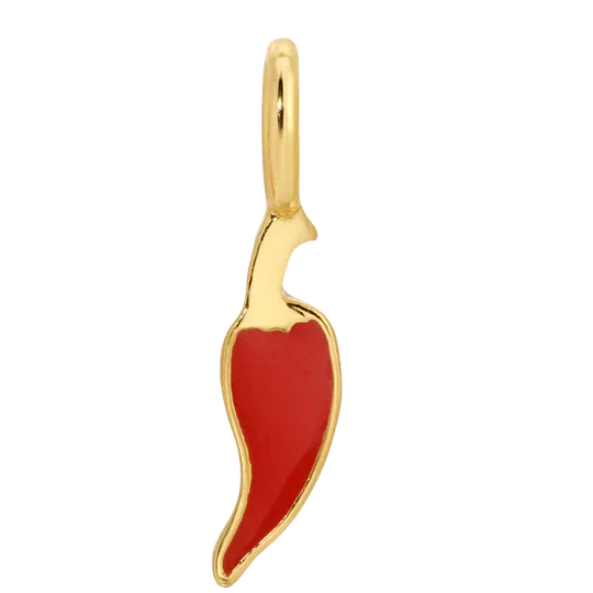 Charm Garden Gold Chili Charm