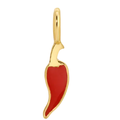 Charm Garden Gold Chili Charm