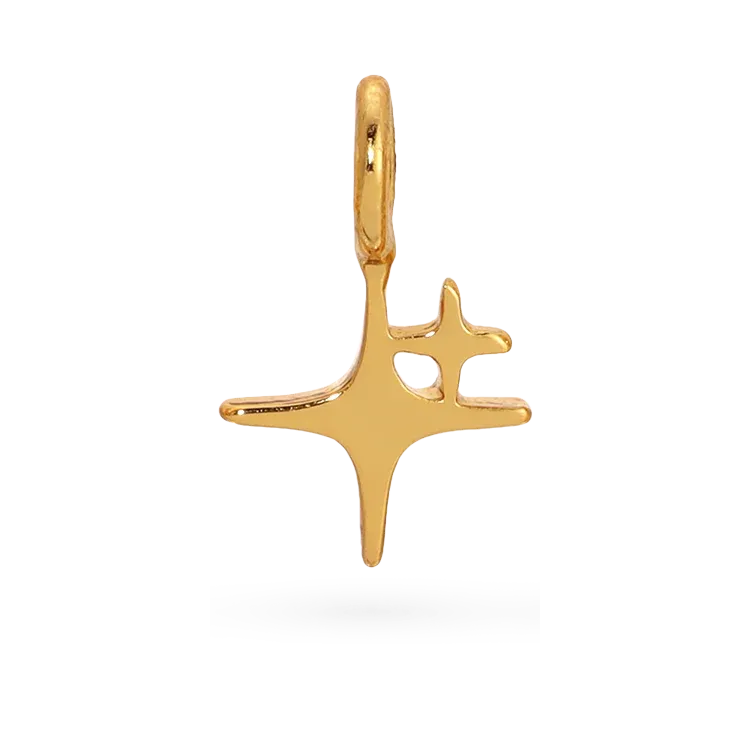 Charm Garden  Gold  Spark Charm