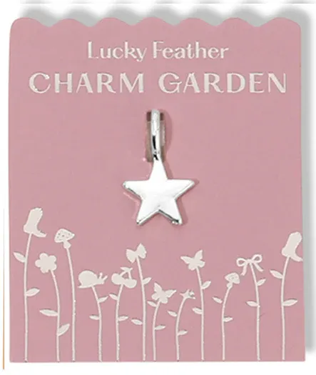 Charm Garden  Silver Star Charm
