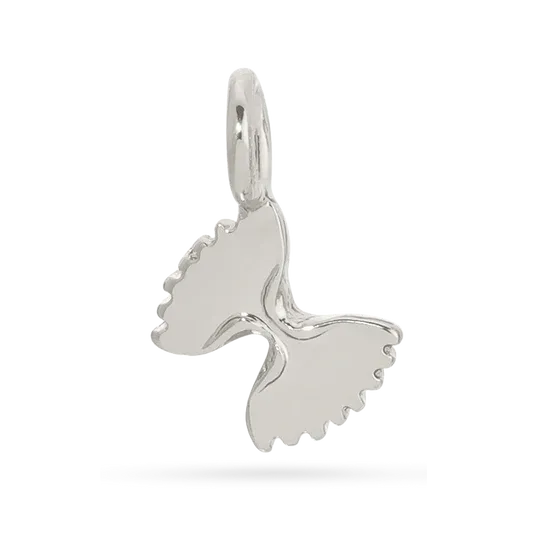 Charm Gardens Silver  Bowtie Pasta Charm