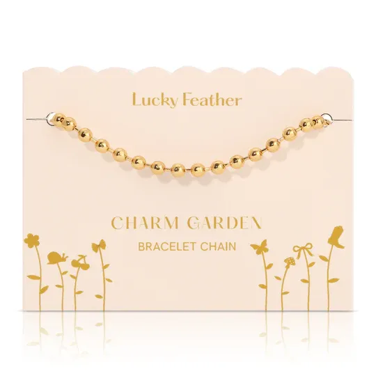 Charm Garden Bracelet Chain Gold 