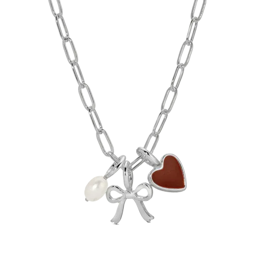  Charm Garden  Silver Necklace Chain 