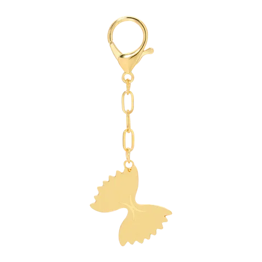 Enamel Bag Charm- Pasta 