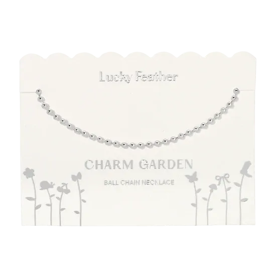  Charm Garden  Silver Necklace Chain 