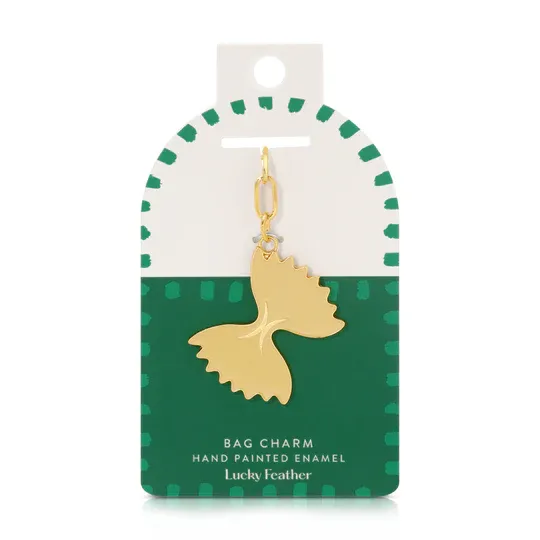 Enamel Bag Charm- Pasta 