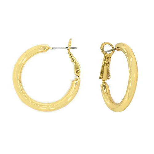 Large Hoop Earrings Gold