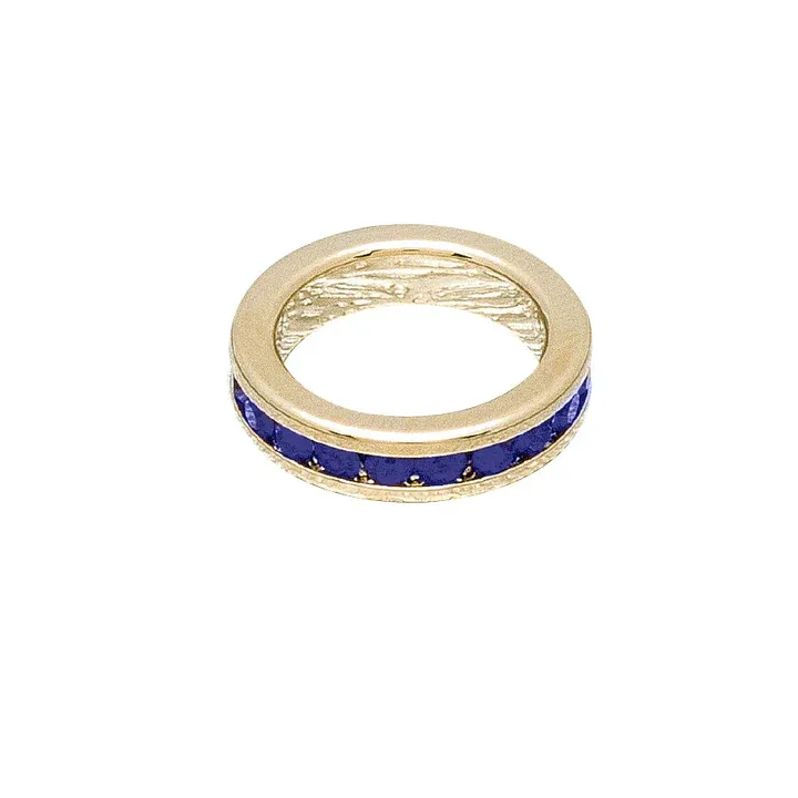 September (Sapphire) Gold Original Birthstone Charm