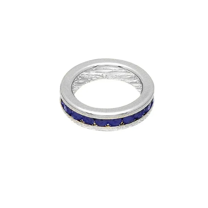 September (Sapphire) White Gold Original Birthstone Charm