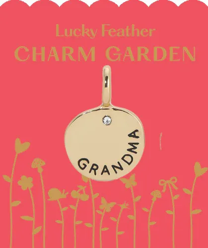 Charm Garden Gold Grandma 