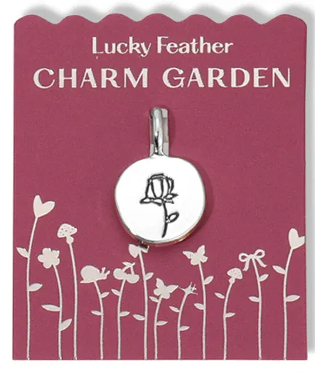 Charm Garden Silver  Rose