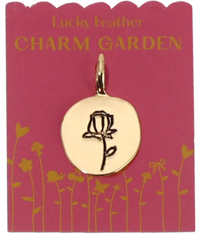 Charm Garden  Gold  Rose