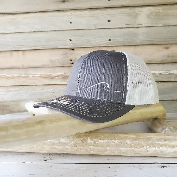 Wave  Silhouette Trucker Hat
