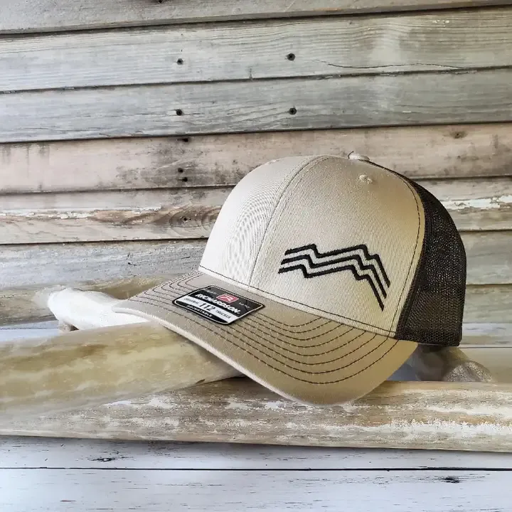 Mountain Range  Silhouette Trucker Hat