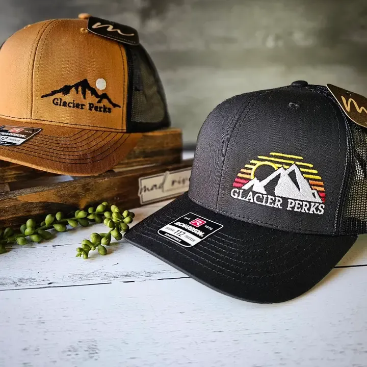 Sunset Mountains Trucker Hat