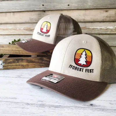 Retro Tree Trucker Hat