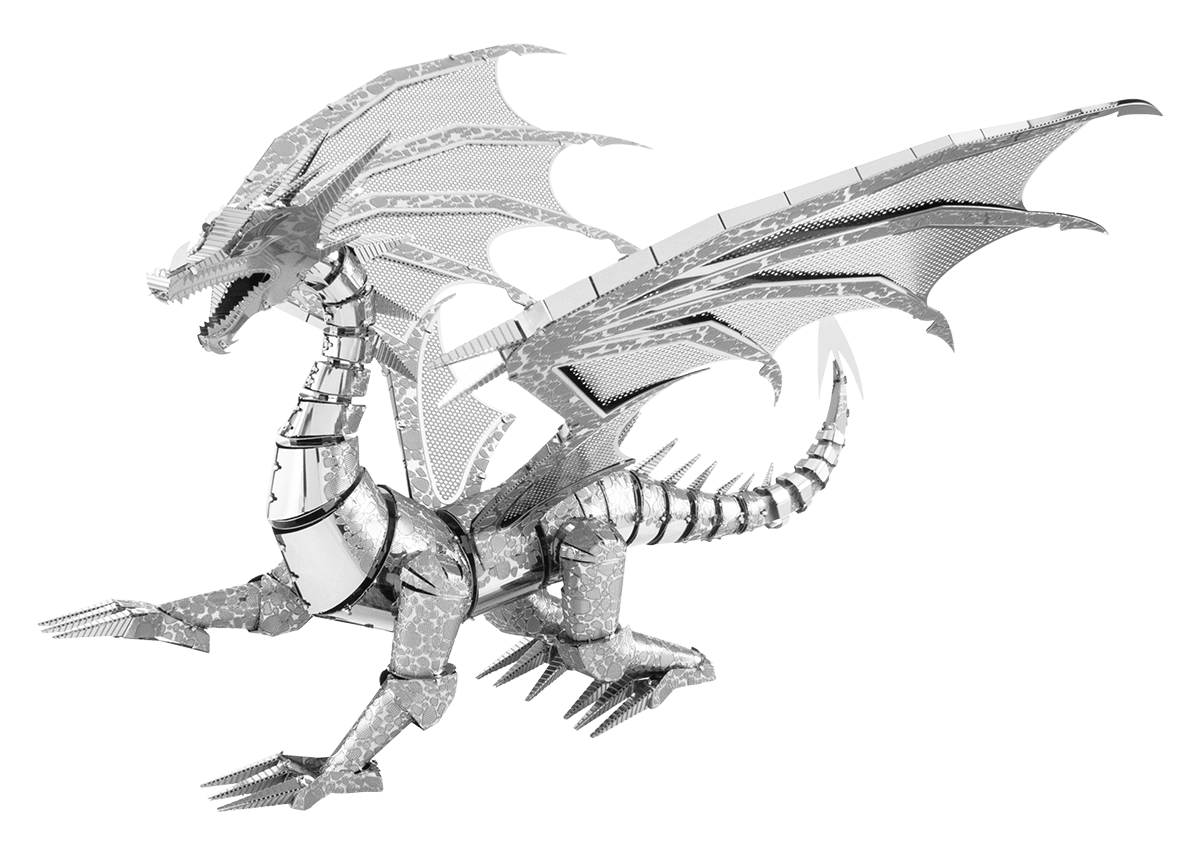 Silver Dragon/ Premium Series Metal Earth 
