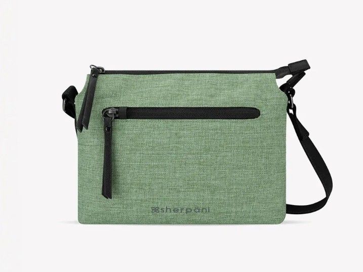 Mei AT Basil Sherpani Travel Trio Crossbody