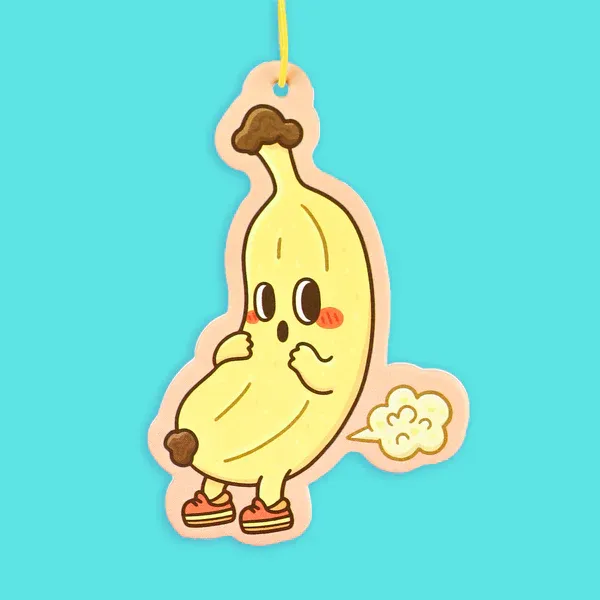 Banana Toot Car Air Freshener