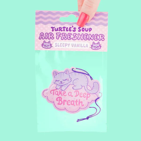 Sleepy Vanilla Car Freshener  Take a Deep Breath