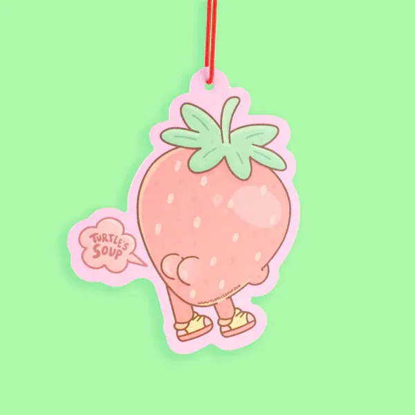 Strawberry Toot Car Air Freshener