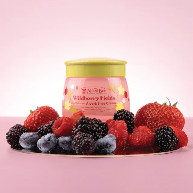 Naked Bee Wildberry Fields Aloe and Shea Cream 4,4 oz