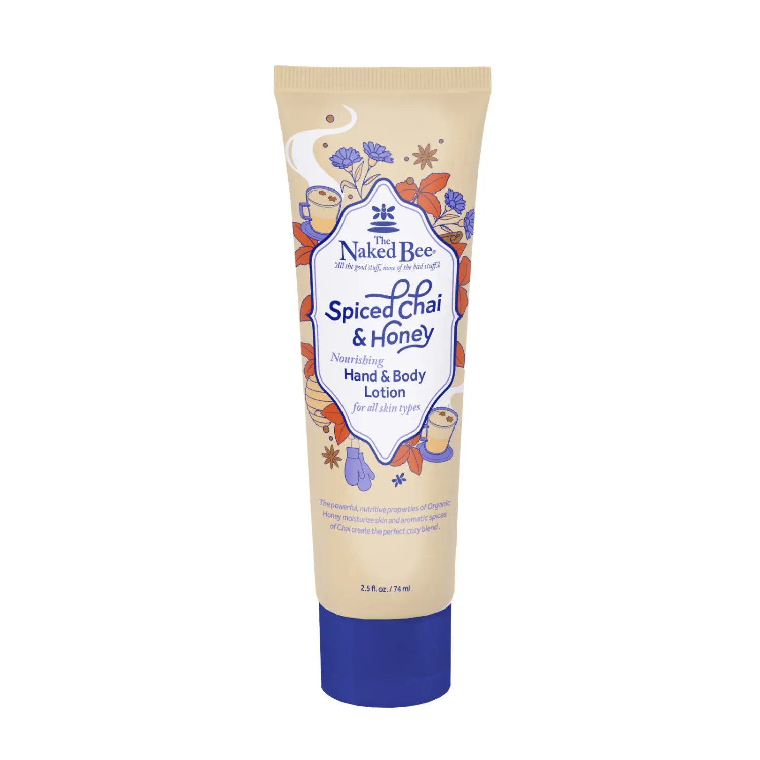 Naked Bee Spiced Chai Lotion 2.5 oz