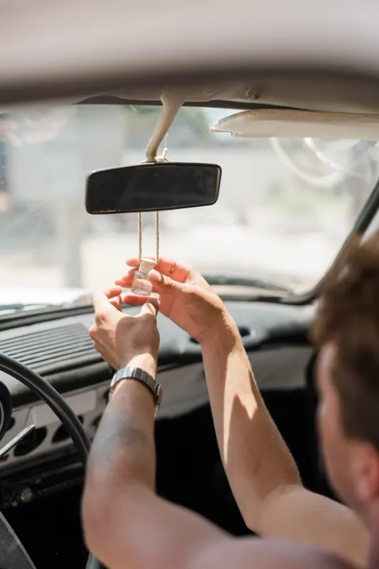 White Lotus Car Diffuser 