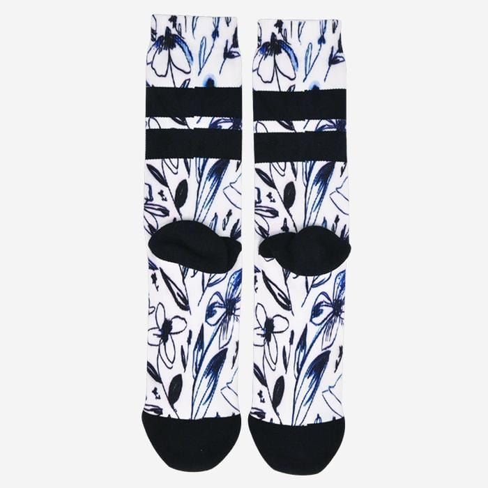 Floral Ink Socks