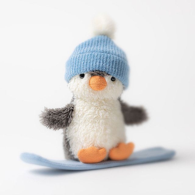 Peanut Penguin snowboarding Small