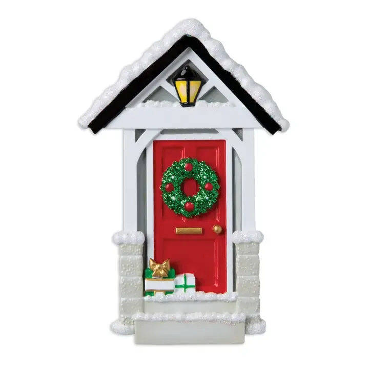 Red Door Ornament