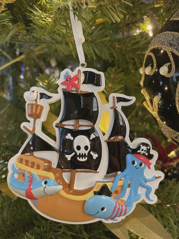 Pirate ship Jolly Roger