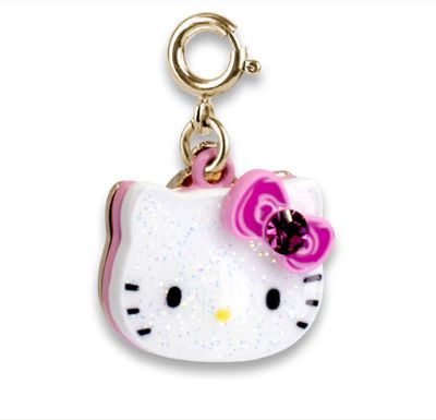 Gold Bling Hello Kitty Charm 
