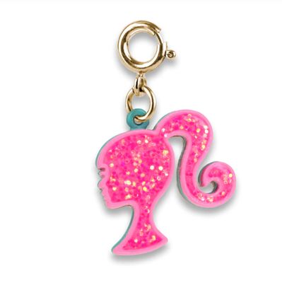 GOLD GLITTER BARBIE CHARM