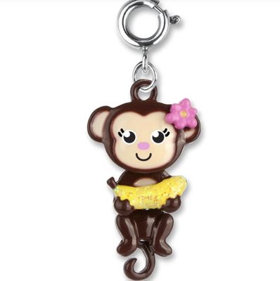 Swivel Monkey Charm