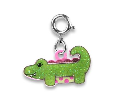Glitter Aligator Charm