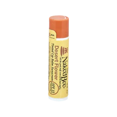 Naked Bee Lip Balm SPF 15 Desert Flower