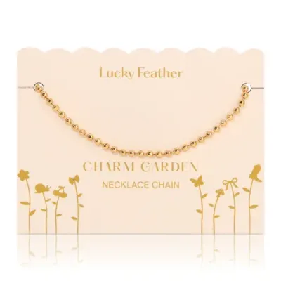 Charm Garden Necklace Chain Gold 